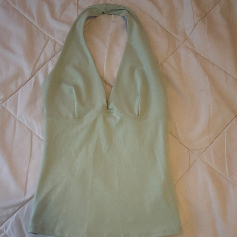 Mint Green Halter Top